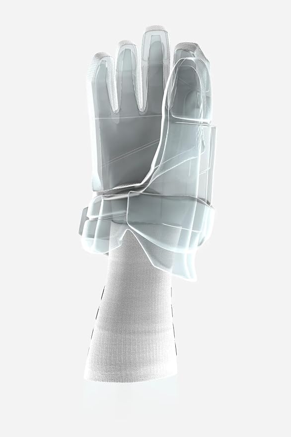 Blade X White Wrist Guards, Lightweight, Quick-Drying, Breathable Fabric, Flexible Fit, Level 3 Cut-Resistant Protection, Durable and Comfortable Wrist Protection for Hockey Players