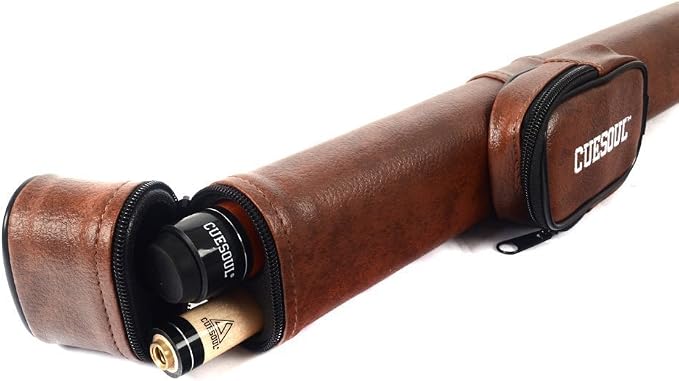 CUESOUL 58 Inch 19oz/20oz Maple Billiard Stick Pool Cue Set 11.5mm/13mm Tip[Weight Adjustable]