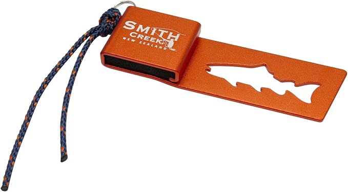 Smith Creek Tippet Holder & Spent Line Wrangler Value Bundle (Burnt Orange)
