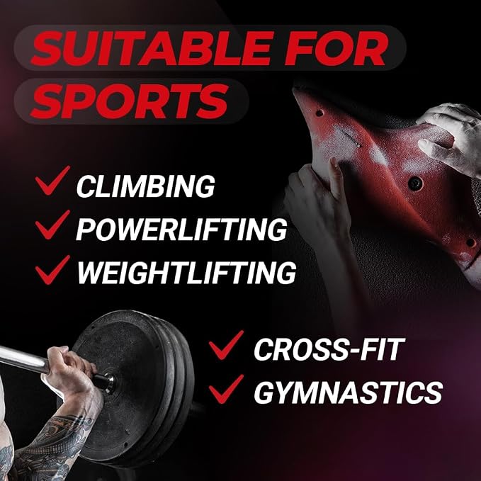 GRIPT Liquid Chalk Hand Grip Gym Pole Dance Weightlifting Rock Climbing Bouldering Gymnastics Crossfit Mess Less Sweat Resistant Long Lasting Professional Gel Chalk 100ml