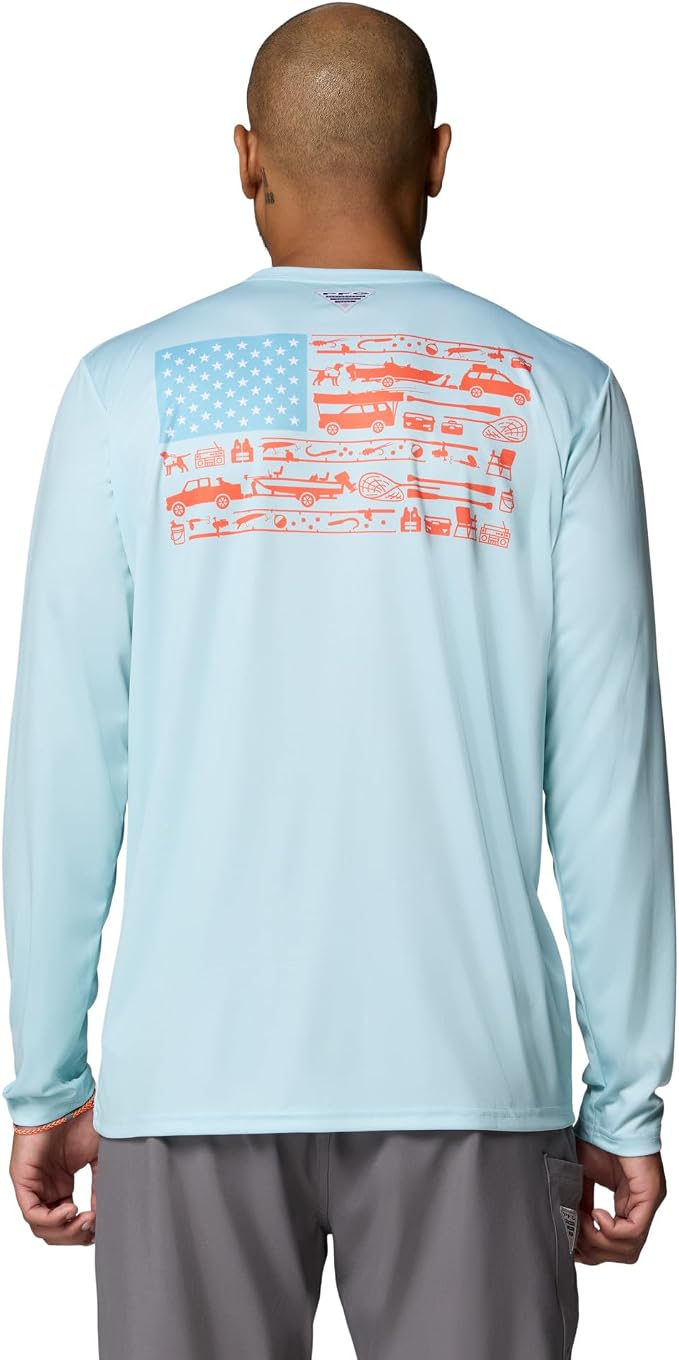 Columbia Terminal Tackle PFG Fish Flag Long Sleeve