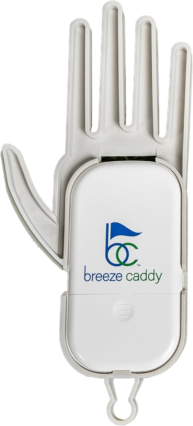 Portable Rechargeable Fan & Dryer for Golf Gloves - Ideal Golf Accessories & Gifts for Men, Includes Mini Fan for Gloves and Personal Use. Perfect Gifts for Golfers