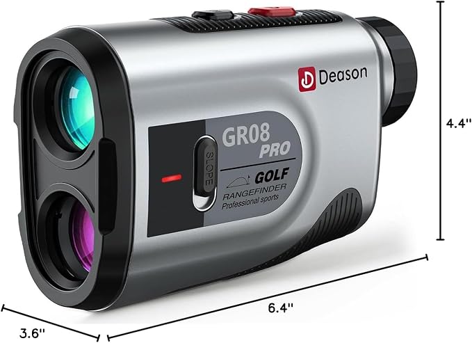 Golf Rangefinder with Slope,7X Magnification Laser Rangefinder, 1300Yards Rechargeable Range Finders Golfing with Flag Lock Vibration,Speed Mode for Hunting Shooting
