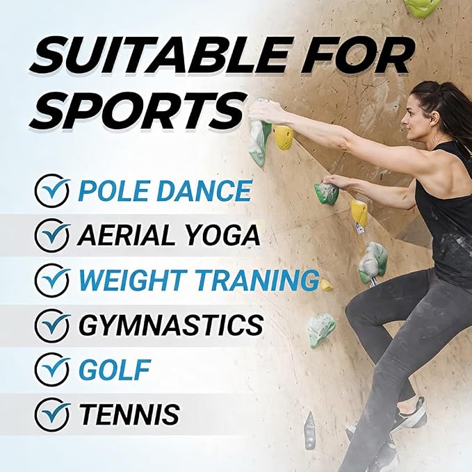 GRIPT Liquid Chalk Hand Grip Gym Pole Dance Weightlifting Rock Climbing Bouldering Gymnastics Crossfit Mess Less Sweat Resistant Long Lasting Professional Gel Chalk 100ml