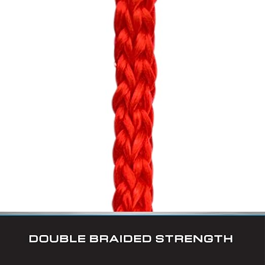 Tie Down Safety Portable Skylight Netting System | Bright Orange OSHA Compliant Temporary Fall Protection | Walking & Working Surface Safety Net | Includes Straps, Hooks & Carry Bag | 7x7 ft