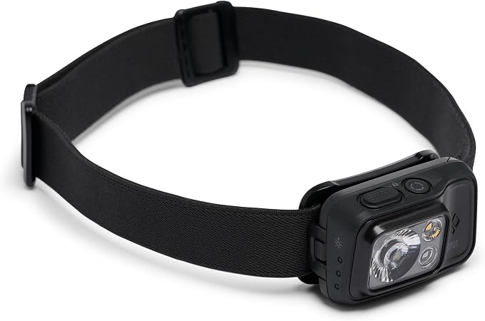 BLACK DIAMOND Spot 400 Headlamp | 400 Lumens Brightness, Dimmable | Waterproof & Durable | 3X AAA Battery Operated (Included) | Ops Black