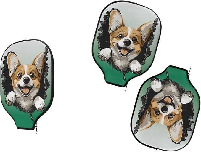 Pickleball Paddle Covers, Durable Polyeste Paddle Cover,Anti-Drop Paddle Storage Bag