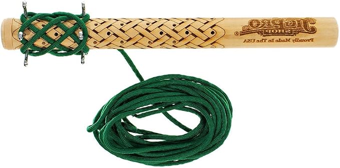 Easy Assist Mandrels – Knot Tying Tool – Includes Pins and Rubber Bands (1 Inch, 5 Bight)