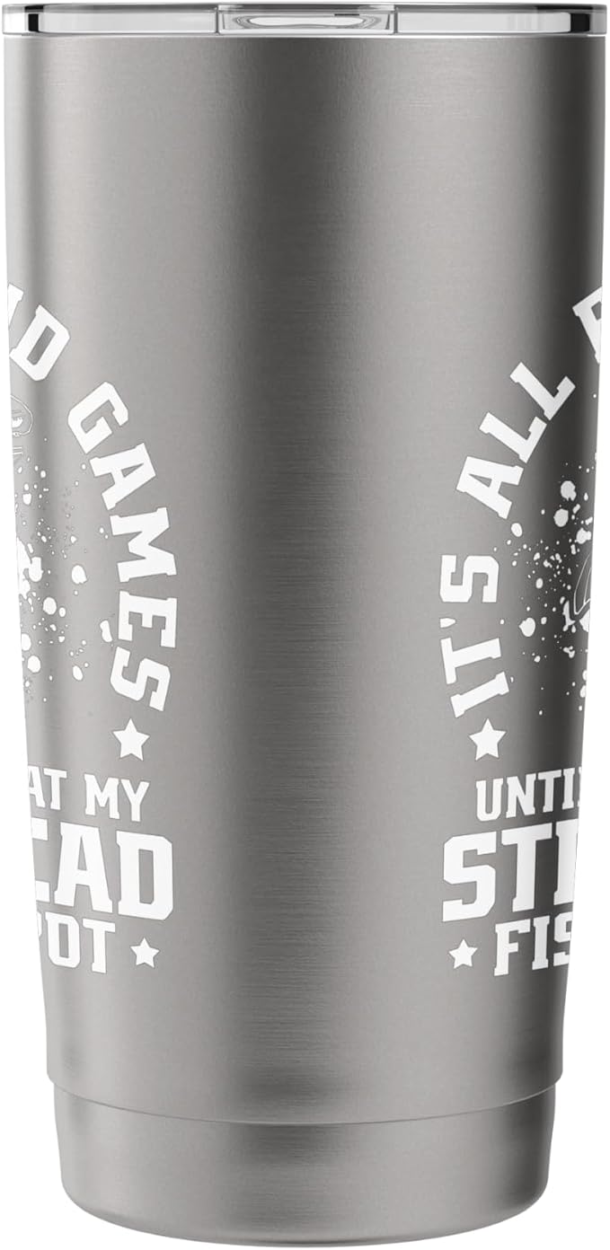 Steelhead Fisherman Gear Steelhead Fishing Net Fisher Stainless Steel Insulated Tumbler