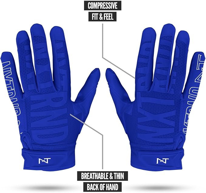 Nxtrnd G2 Pro Football Gloves, Men's Ultra Sticky Elite Receiver Gloves