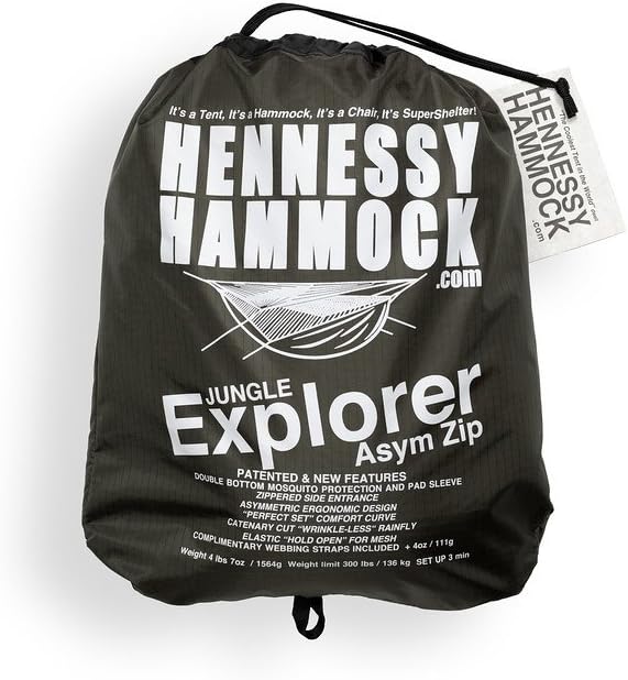 Hennessy Hammock - Jungle Explorer Zip XL