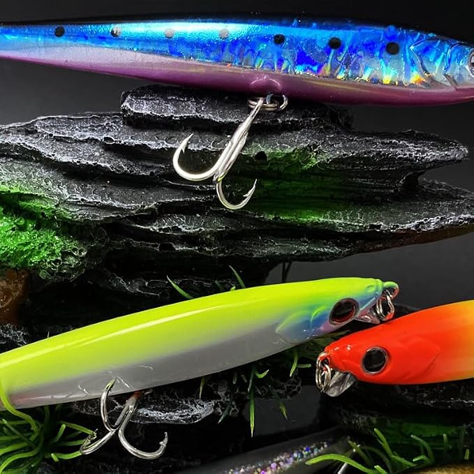 3pcs Boxed Premium Set Fishing Lure Long Cast Mino Ocean Lake Submersible Lure
