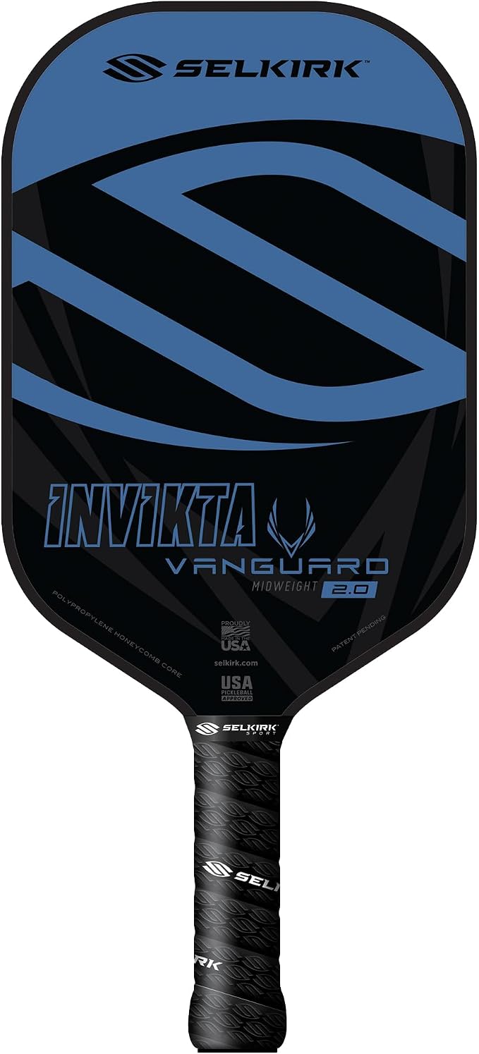 Selkirk Sport Vanguard Hybrid Pickleball Paddle | Carbon Fiber Pickleball Paddle with a Polypropylene X5 Core | Pickleball Rackets