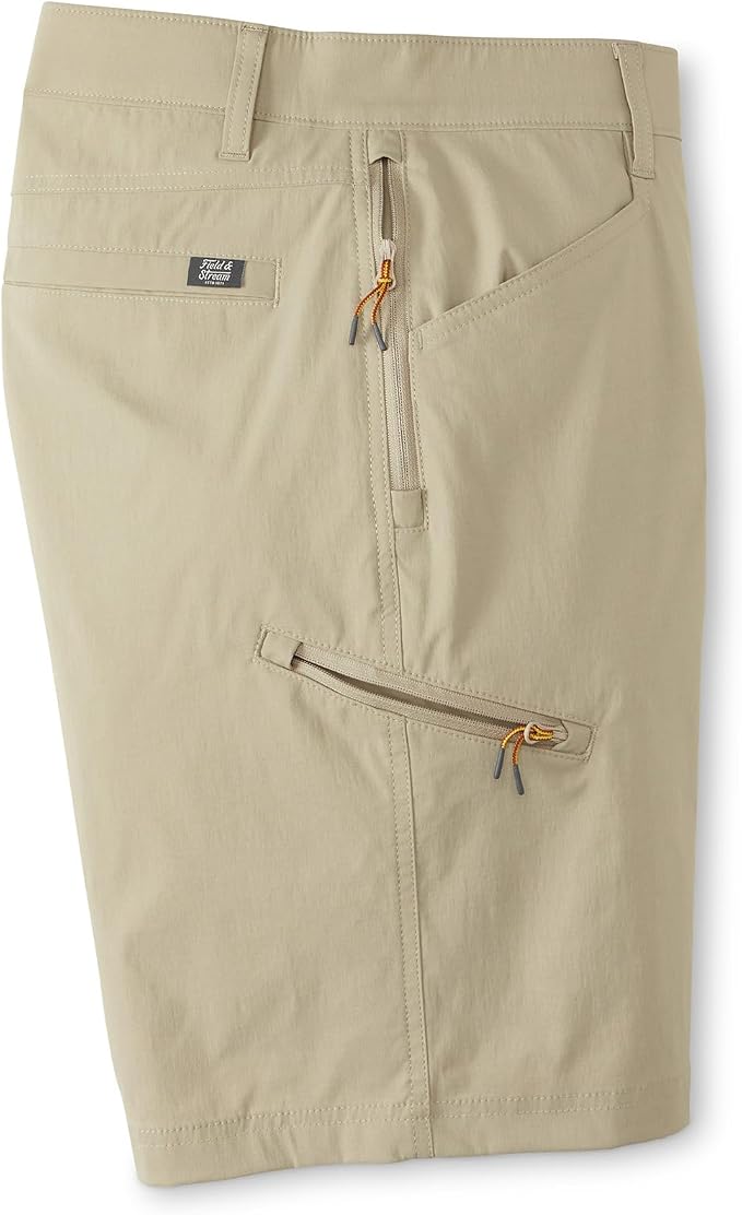 Field & Stream Men's Slinger Nylon Performance Fishing Shorts, 9 Inch Inseam