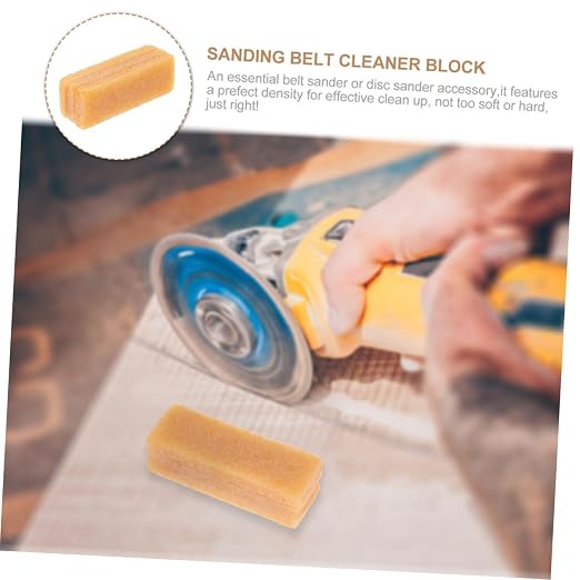 2pcs Skateboard Sandpaper Cleaning Sand Paper Skateboard Accessories for Boys Skateboarding Accessories Skateboard Eraser Rubber Grip Tape Cleaner Skate Board Accessory Yellow Abs
