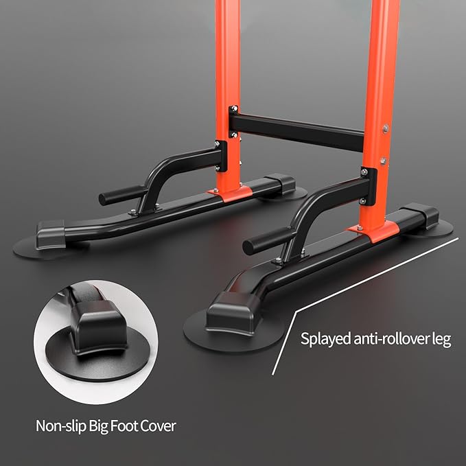 Z ZHICHI Pull-Up Dip Station Pull-Up Chin-Up Weight Capacity 350LBS