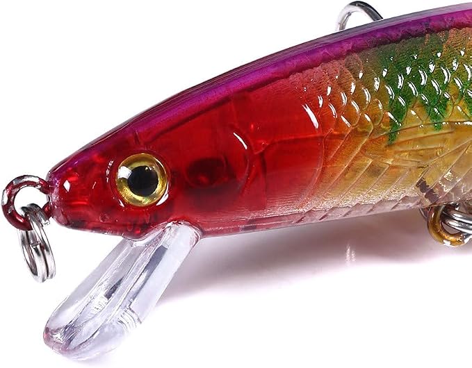Fishing Lures Kit Minnow Popper Crank Baits Freshwater Bass Fishing Baits Set