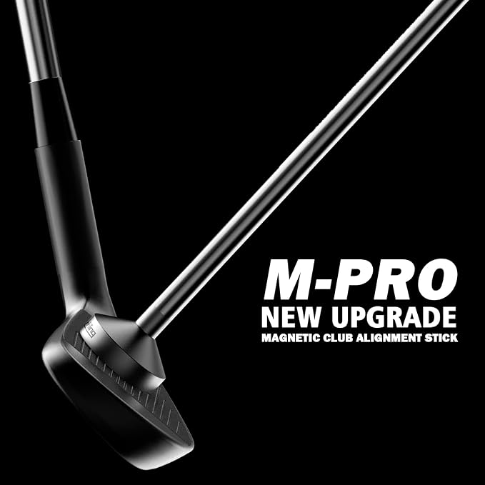 Golf Magnetic Alignment Rods and 9ft/12ft Water Telescopic Golf Ball Retriever