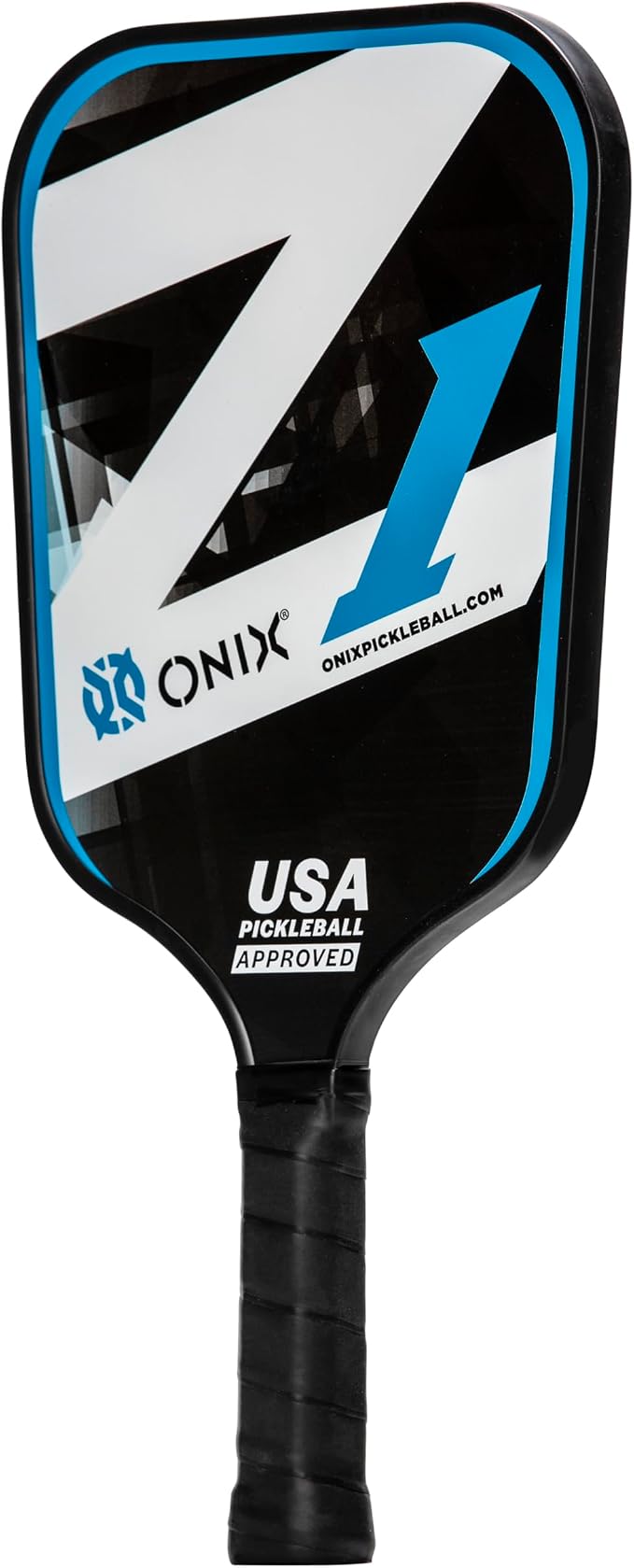 Onix Graphite Z5 Carbon Fiber Pickleball Paddle with Wide-Body Shape, Honeycomb Core & Graphite Face