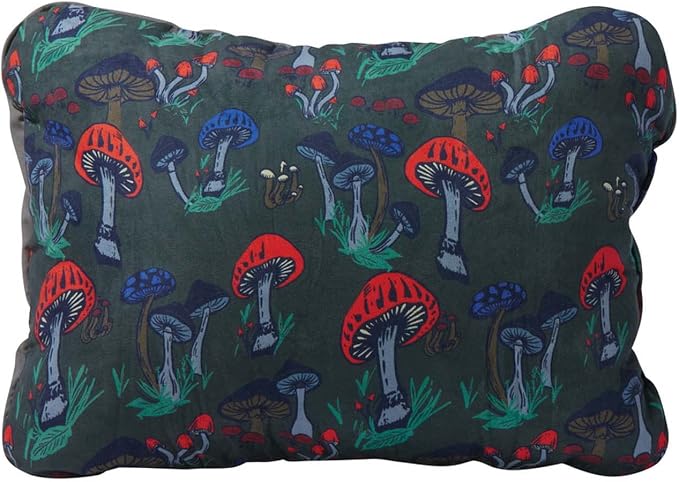 Therm-a-Rest Compressible Camping and Backpacking Pillow, Fun Guy Print, Large
