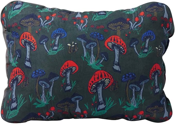 Therm-a-Rest Compressible Camping and Backpacking Pillow, Fun Guy Print, Small