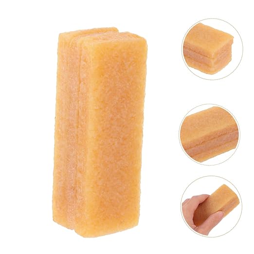 YARNOW 2pcs Abrasive Belt Cleaner Block for Skateboards Rubber Grip Tape Sanding Discs Cleaning Eraser for Sawdust Essential Tool for
