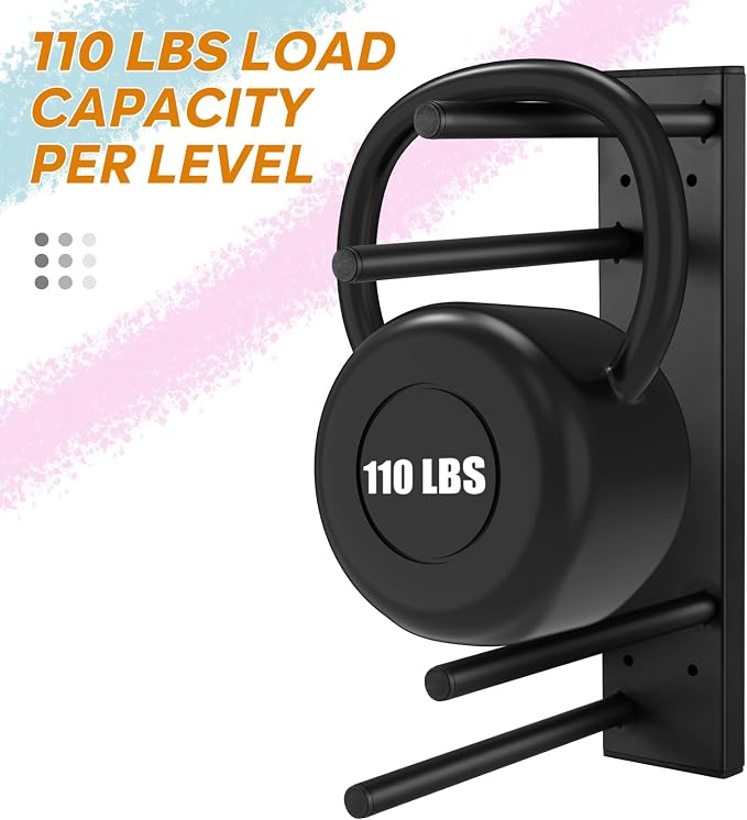 Scooter Wall Mount - Storage Rack Garage for 2 Scooter Hanger Holder for Adult/Toddler/Kids/Trick
