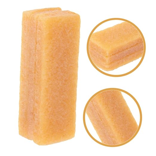 2pcs Skateboard Sandpaper Cleaning Sand Paper Skateboard Accessories for Boys Skateboarding Accessories Skateboard Eraser Rubber Grip Tape Cleaner Skate Board Accessory Yellow Abs