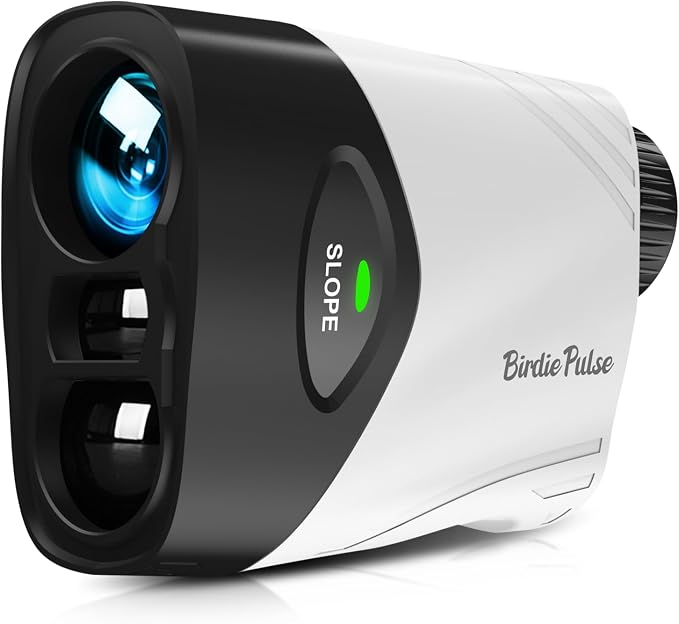 Golf Rangefinder with Slope & Magnetic, 1100 Yards Range Finder for Golf, Flag Locking Vibration, 6-6.5X Magnification,Type-C Rechargeable, Yards/Meters