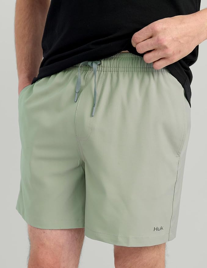 HUK Men's Pursuit Volley Short, Quick-Dry Fishing Shorts for Men