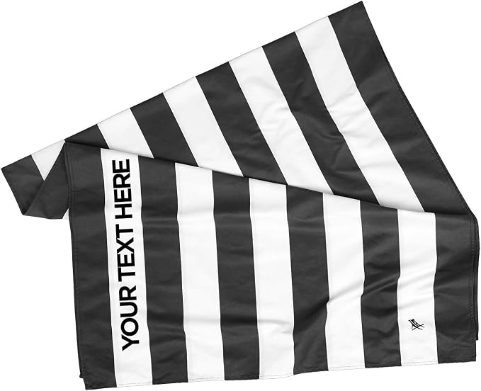 Dock & Bay Beach Towel - Quick Dry, Sand Free - Compact, Lightweight - 100% Recycled - Includes Bag - Cabana - Kamari Charcoal - Large (160x90cm, 63x35)