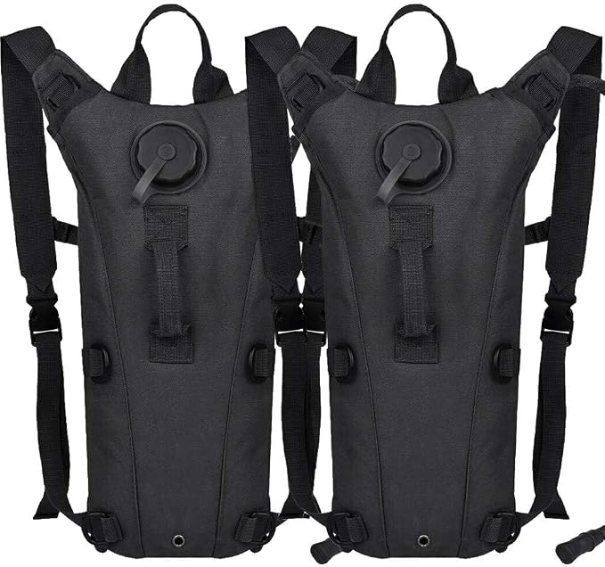 Running Hydration Vest Pack Tactical 3L Water Bladder Backpack Bag for Cycling Marathon Hiking Daypack Men & Women