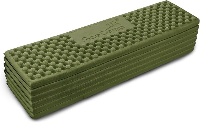 AceCamp Portable Foam Sleeping Pad, Full Length Accordion Sleeping Mat for Camping & Hiking, Lightweight, Soft & Compact Cushion for Sleeping Bag, Comfort, Tent, Rocky Terrain