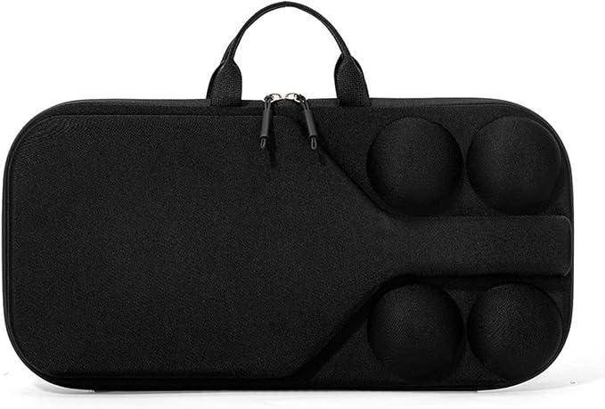 Hard Case Pickleball Racket Storage Bag with Handle for Outdoor Activities