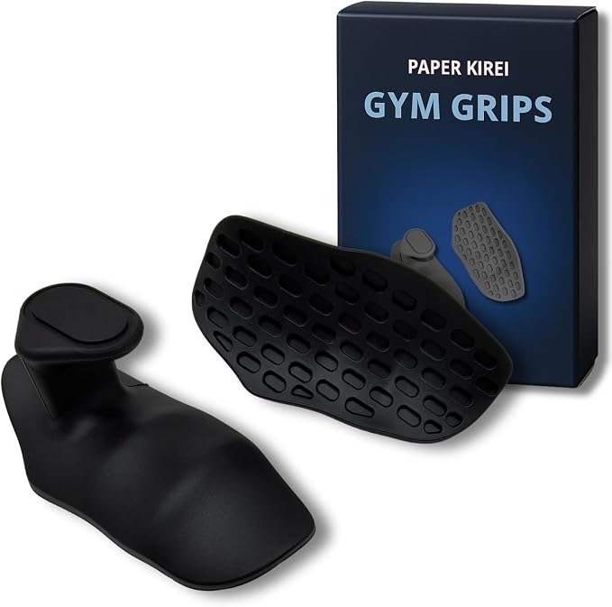 Workout Grips for Weight Lifting – Non-Slip Gym Grips, Hand Grips for Deadlifts, Rows, Lifting Grips & Weight Grip Pads for Men and Women – Gym Gloves Alternative