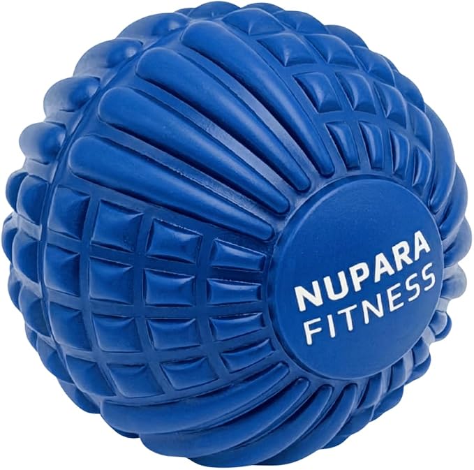 Massage Ball - Myofascial Release Ball for Recovery in Muscles, Shoulder, and Back. Trigger Point Massage and Pressure Point Therapy. (5-inch)