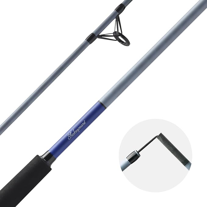 Shakespeare Catch More Fish Spinning Reel and Fishing Rod Combo with Kit