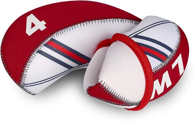 Craftsman Golf US Flag Neoprene Golf Club Head Cover Wedge Iron Protective Headcover for Callaway, Ping, Taylormade, Cobra, Etc.