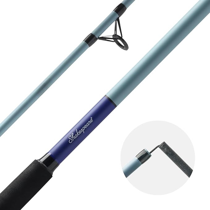 Shakespeare Catch More Fish Spinning Reel and Fishing Rod Combo with Kit