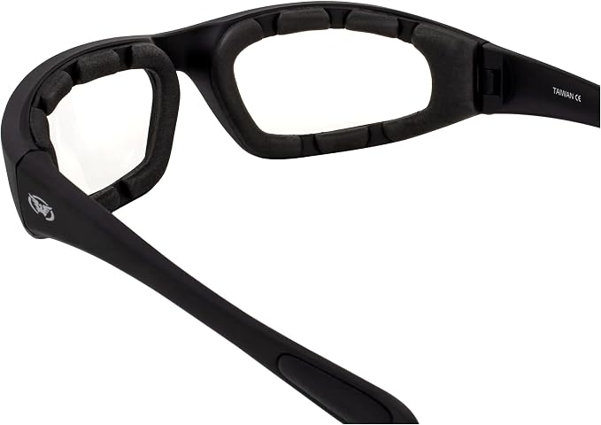 Global Vision Eyewear Men's Kickback 24 Sunglasses with Photochromic Color Changing Lenses