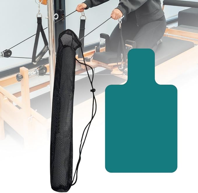 Pilates Reformer Mat Towel for Balance Training Fitness with Mesh Bag