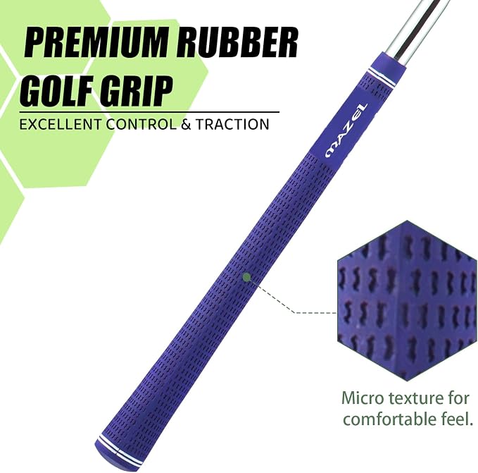 MAZEL Mini Driver/Iron Golf Clubs Swing Trainer Aid to Improve Your Hitting Accuracy & Speed