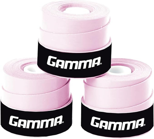 Gamma Sports Supreme Overgrip for Tennis, Pickleball, Squash, Badminton, and Racquetball Racquets, Multiple Pack Sizes and Colors