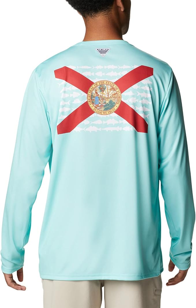 Columbia Terminal Tackle PFG Fish Flag Long Sleeve