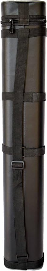 HAN'S DELTA 2x4 Hard Oval Pool Cue Billiard Stick Carrying Case, (Several Colors Available)