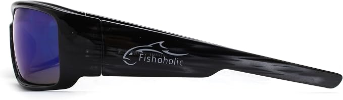 Fishoholic Polarized Fishing Sunglasses UV400 (14 Options) Fishing Gift with Hard Case & Pouch