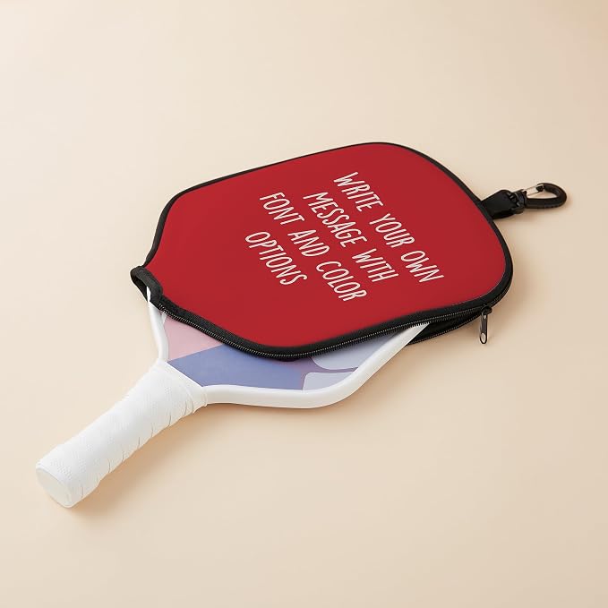 Personalization Universe Personalized Pickleball Paddle Covers