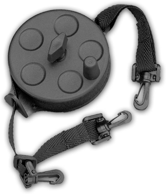 Pine Ridge Reel-A-Strap Hoist Black 30 ft.