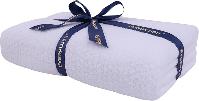 Everplush Diamond Collection Extra Large Bath Sheet Towel 1-Pack – Super Soft, Highly Absorbent & Quick-Drying Thick Towel, 35" x 66", – Perfect for Bathroom, Pool & Swimming