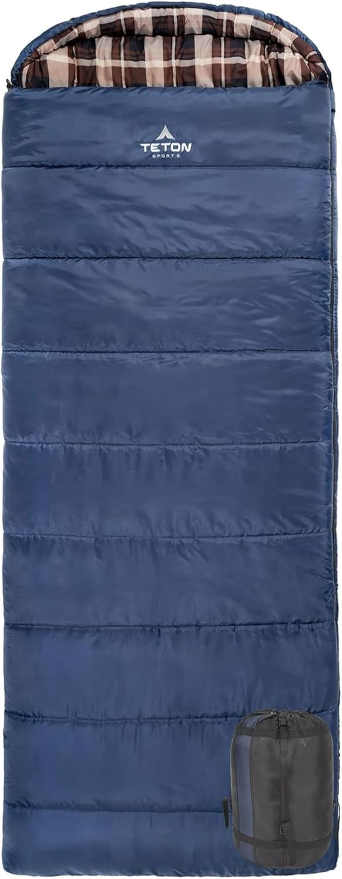 Teton Celsius XL, 25F, 20F, 0F Degree Sleeping Bags, All Weather Warm Sleeping Bag for Adults and Kids, Camping Season, Compression Sack Included